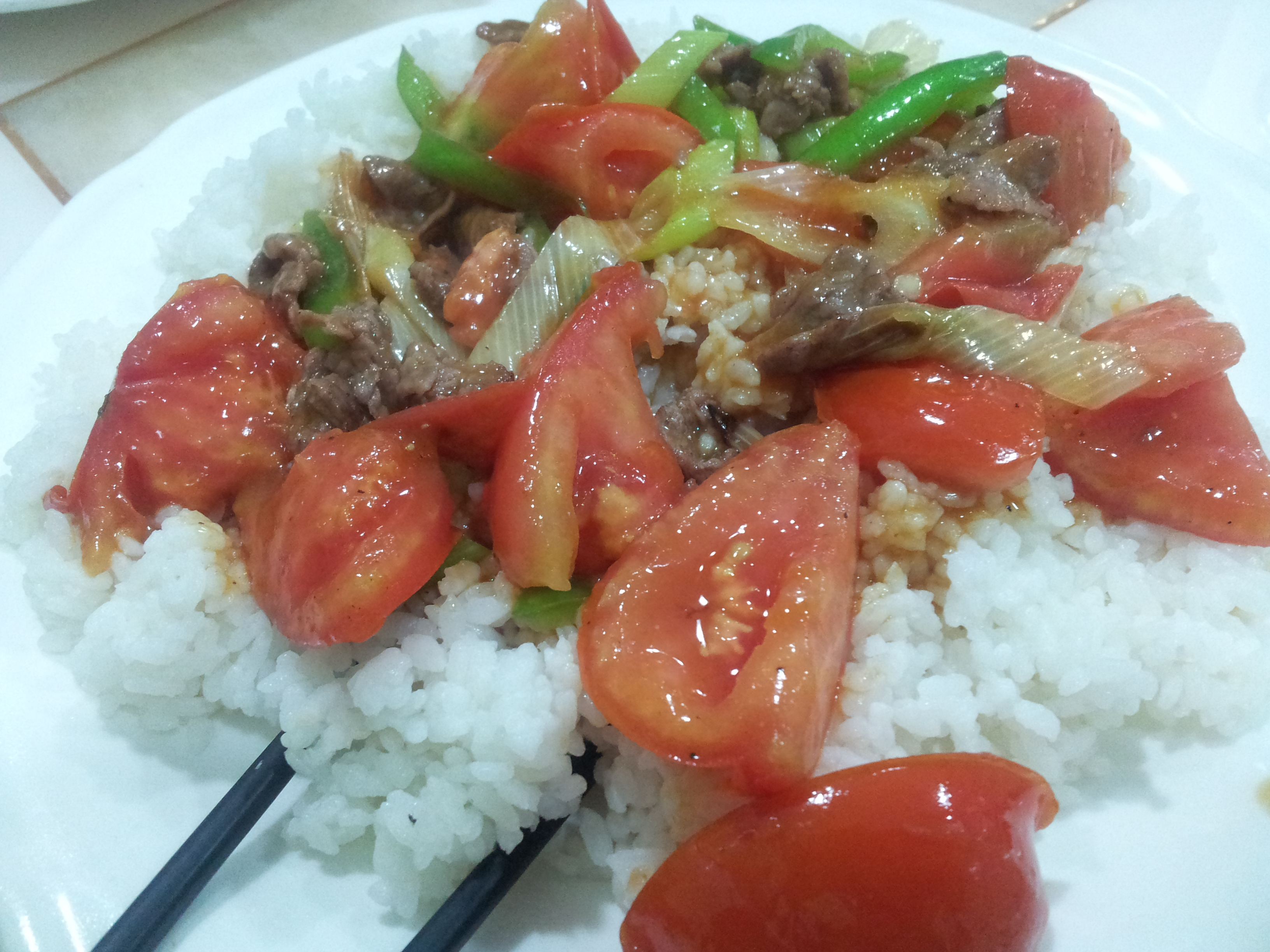 riz à la tomate