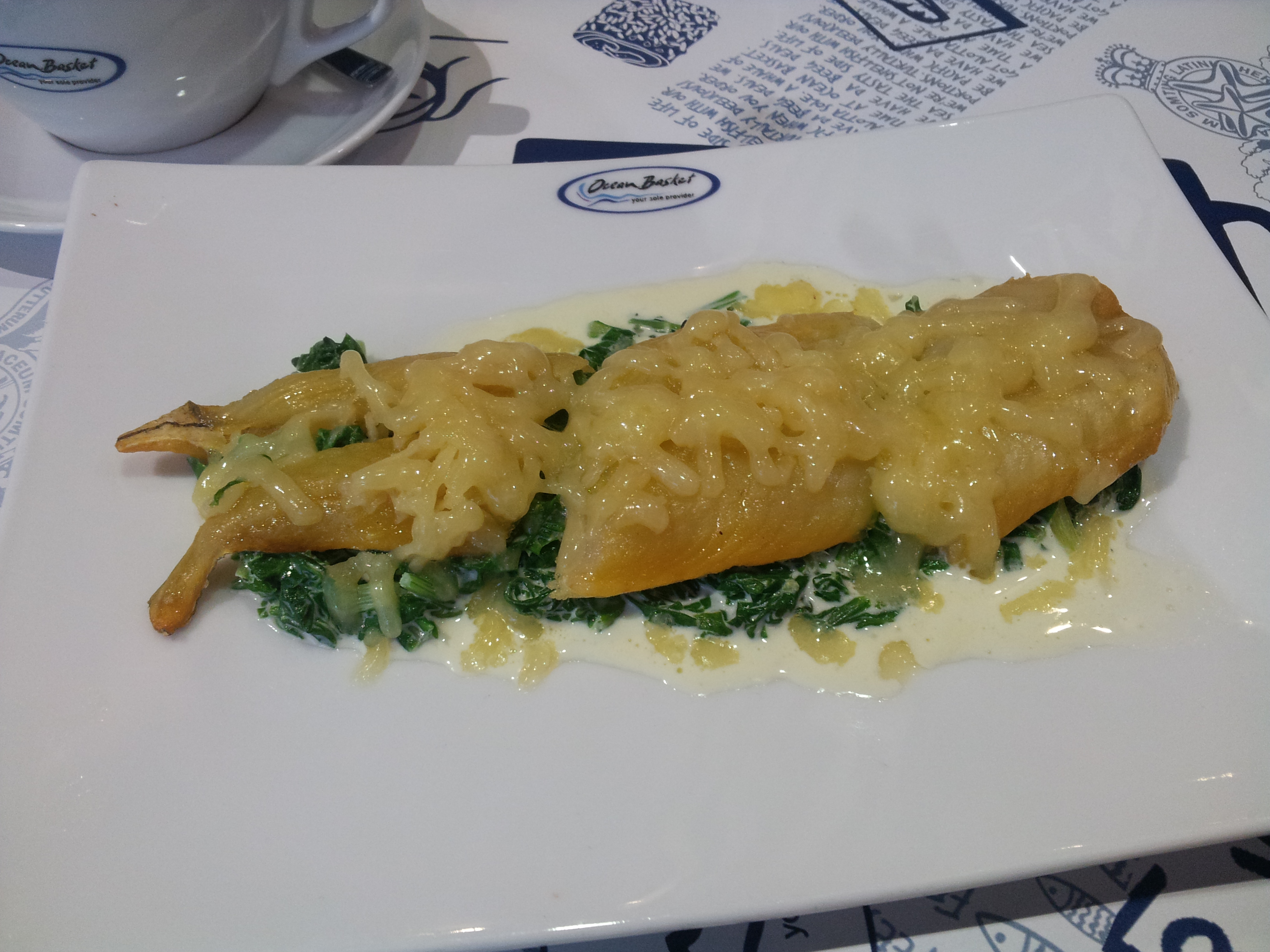 poisson à la florentine