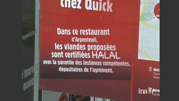 Polémique autour des hamburgers halal de Quick