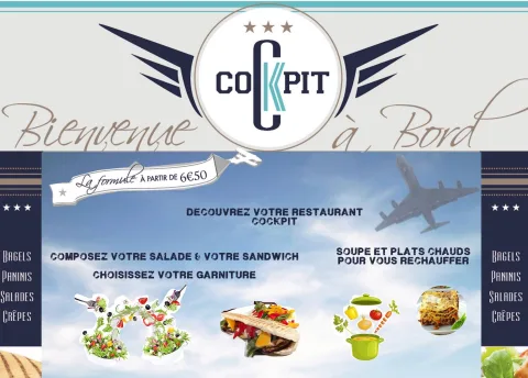 Cockpit - Bar à Salade - Sandwich / Panini
