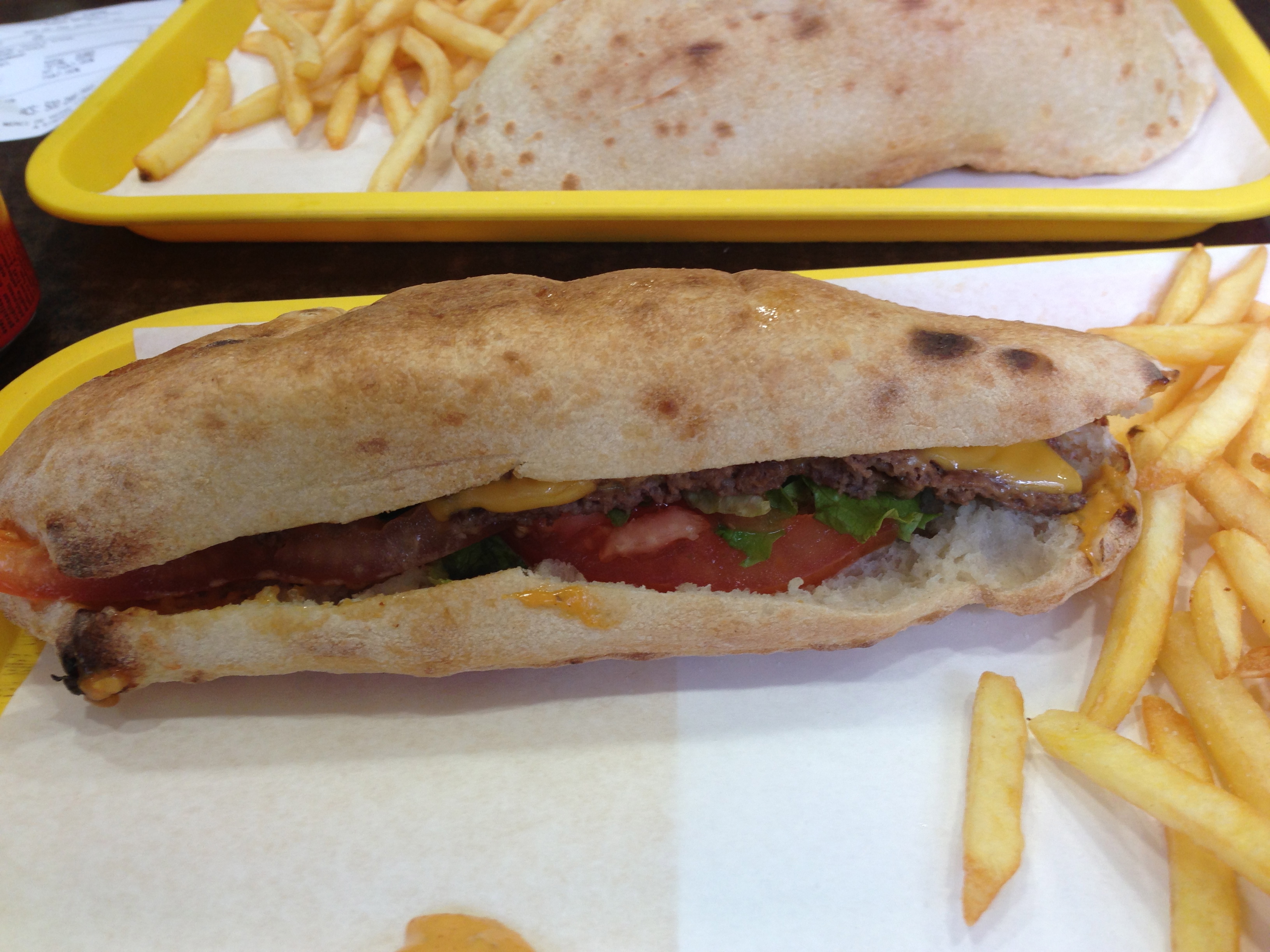 Sandwich steak